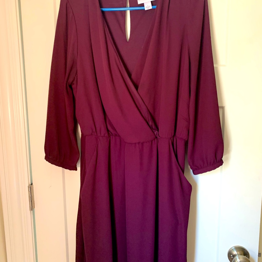 Gorgeous Eggplant dress